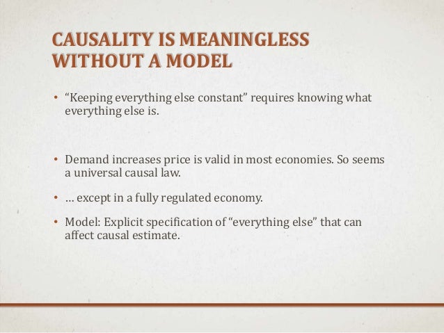 universal causality universal causality