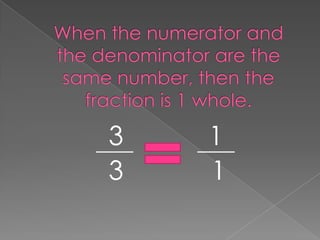 Equivalent fractions | PPTX
