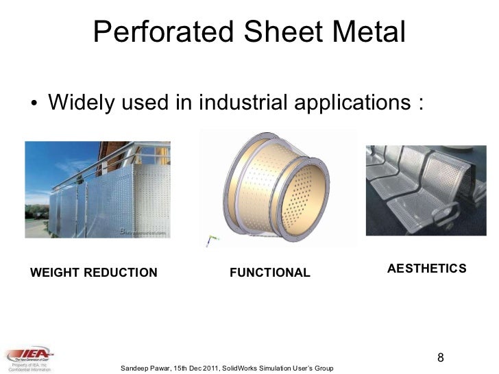 weight of sheet metal