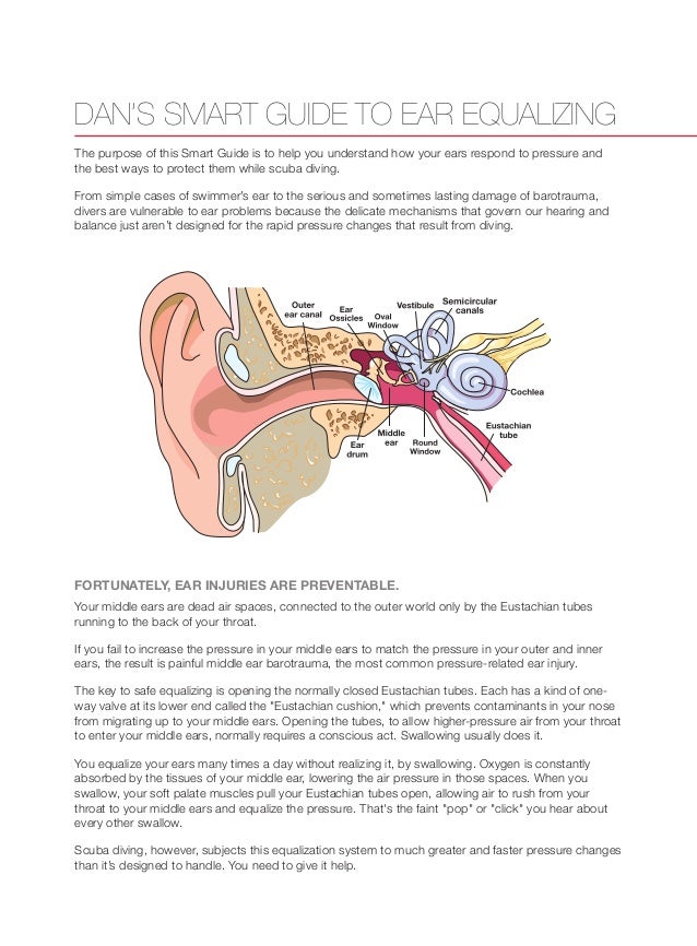 Scuba Diving Ear Equlization