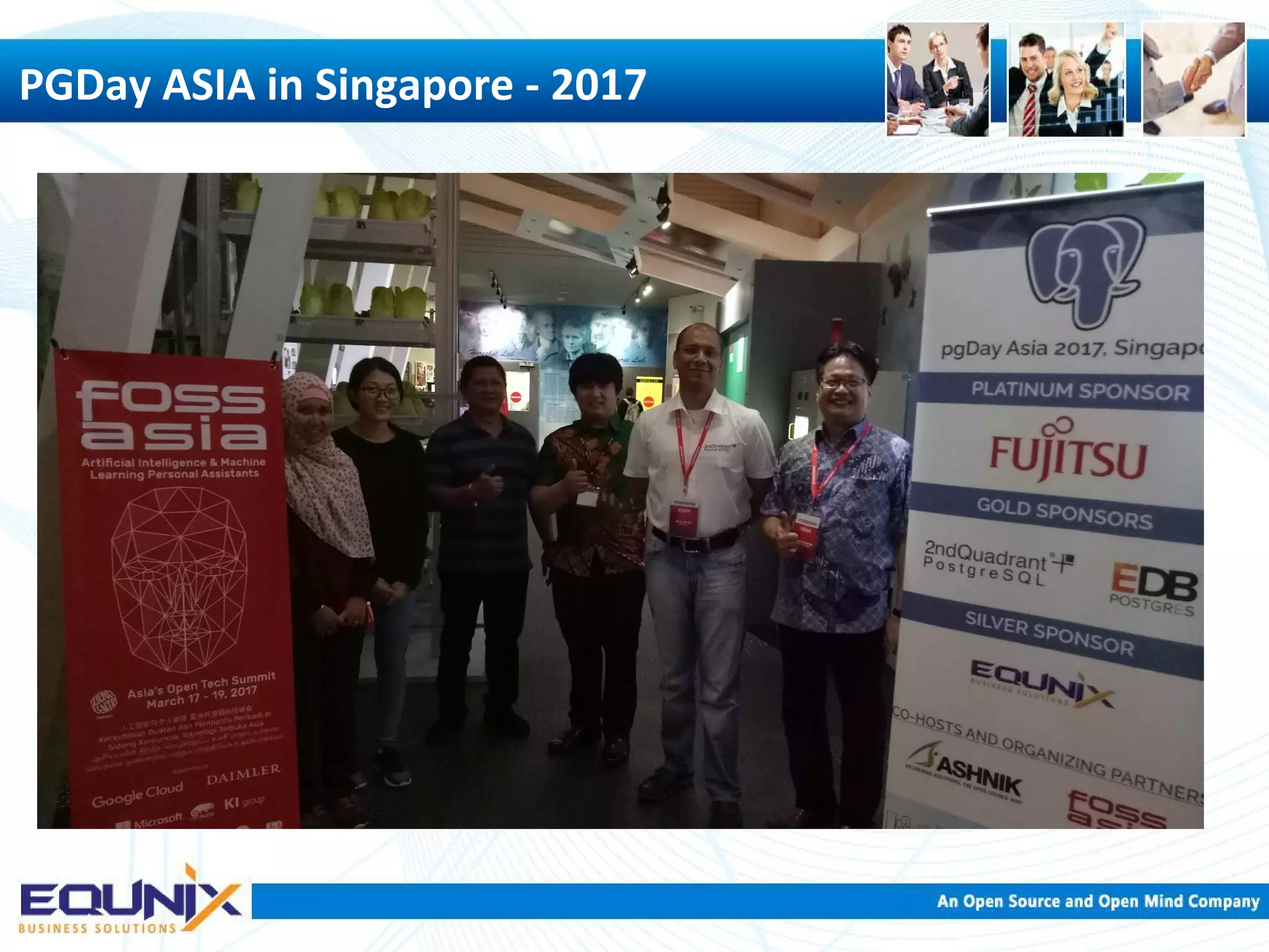 PGDay ASIA in Singapore - 2017 