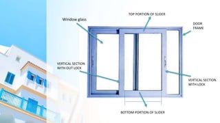 Window Portion ALUMINIUM SLIDING WINDOWS AND WINDOW GRILL | PPTX