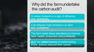 Carbon Metrics Dairy Tech