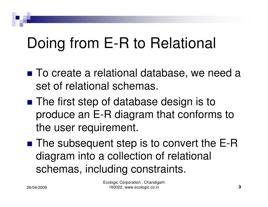relational schema