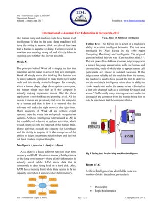 Applications of Artificial Intelligence & Associated Technologies | PDF