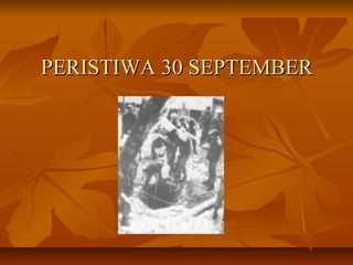 PPEERRIISSTTIIWWAA 330 SSEEPPTTEEMMBBEERR 
 