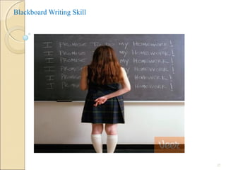 Blackboard Writing Skill
22
 