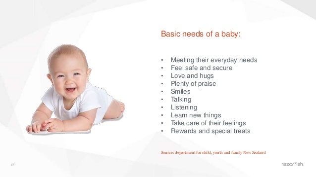 basic care needs of a baby
