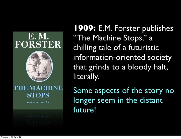 Image result for “The Machine Stops,” by E. M. Forster