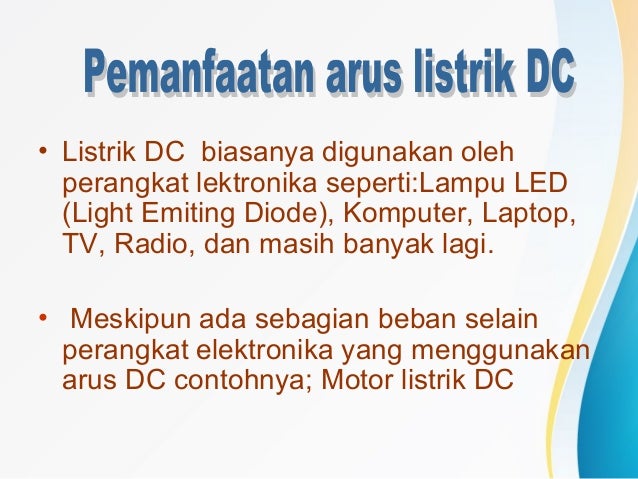 Rangkaian Arus Searah DC