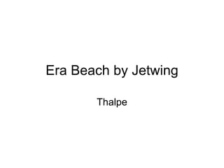 Era Beach by Jetwing Thalpe 