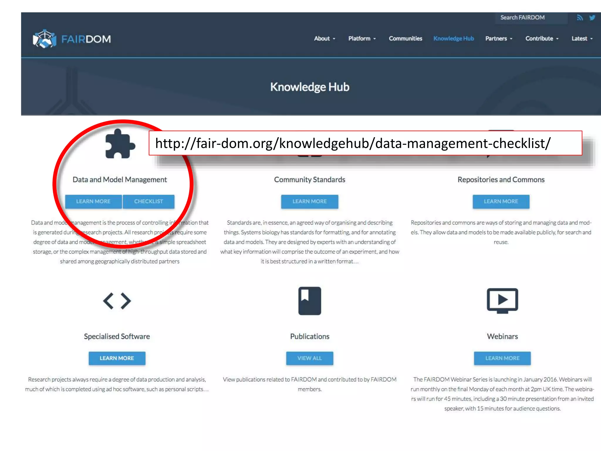 http://fair-dom.org/knowledgehub/data-management-checklist/
 