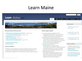 Learn Maine
 