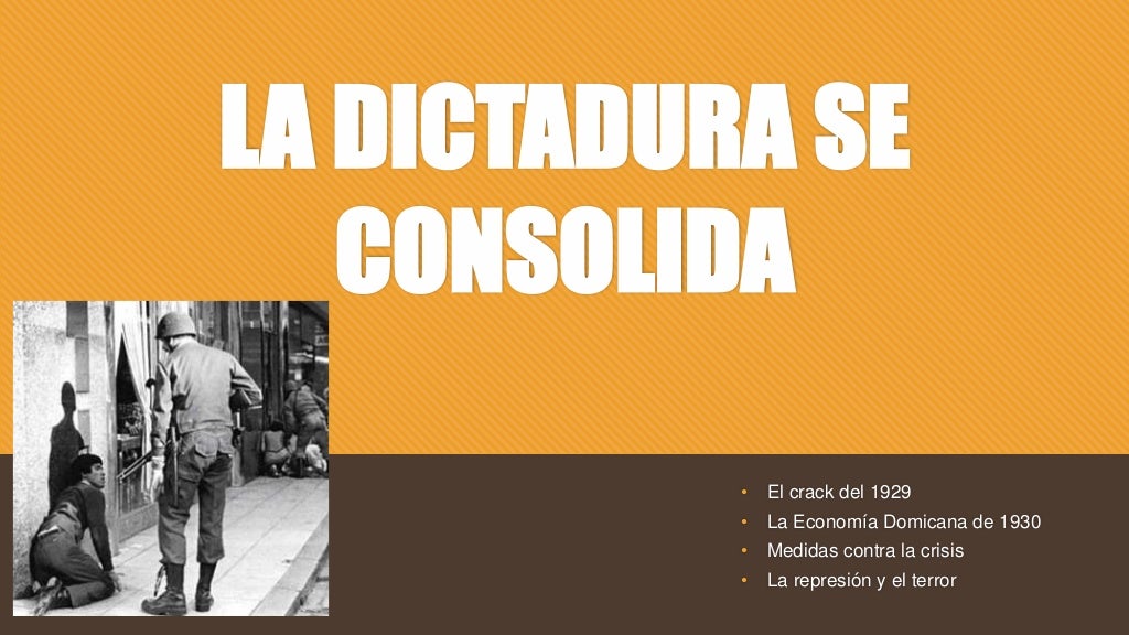 Era de Trujillo desde 19301940