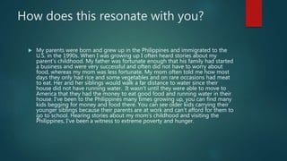 Eradicate extreme poverty and hunger | PPTX
