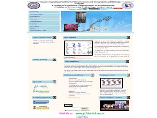 Visit Us at

www.scfbio-iitd.res.in
Thank You

 