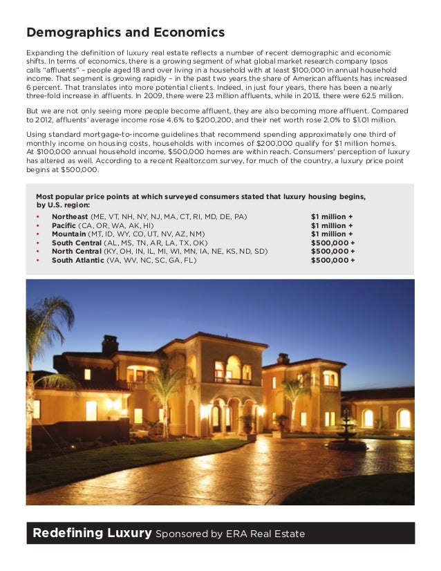 Redefining Luxury ERA Real Estate