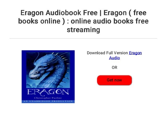 Eragon Audiobook Free Eragon Free Books Online Online Audio B