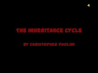 The Inheritance Cycle By Christopher Paolini 