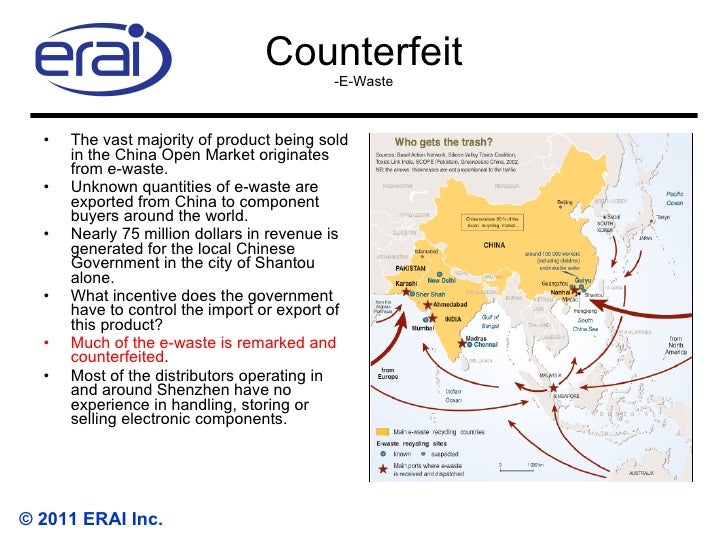 ERAI Counterfeit AwarenessAvoidance Training