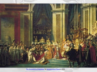 The Coronation of Napoleon by Jacques-Louis David in 1804
 