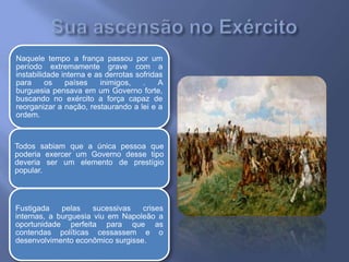 Sua ascensão no Exército