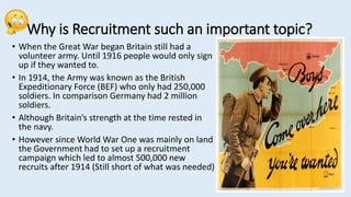 Recruitment in 1914 | PPTX