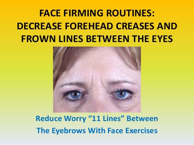 11 wrinkles between eyes