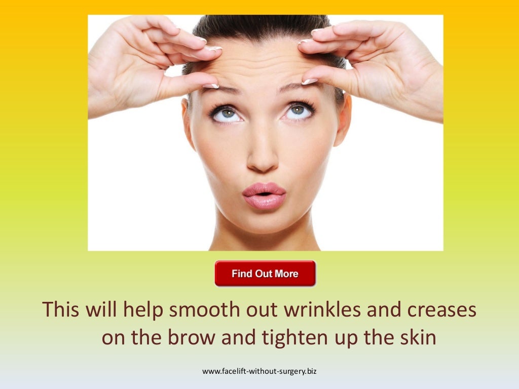 Erase Worry Lines Between The Eyebrows With Face Training And Revival…