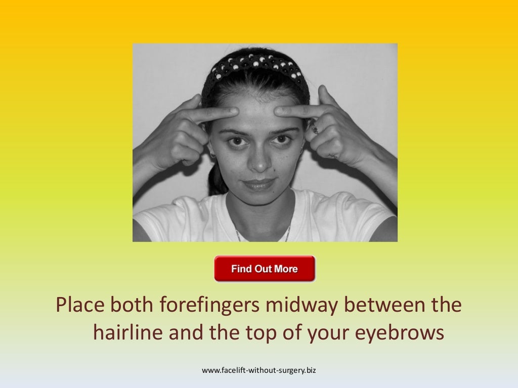 Erase Worry Lines Between The Eyebrows With Face Training And Revival…