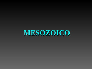 MESOZOICO 