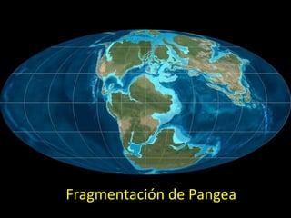 Fragmentación de Pangea 