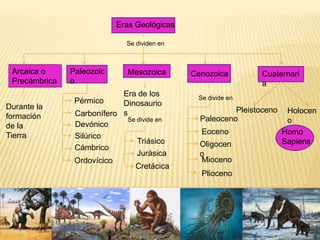 Eras geologicas | PPTX