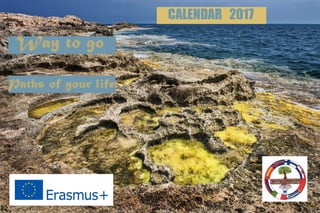 Erasmus calendar 2017 spain