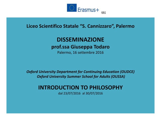Migliori Università Di Filosofia In Italia INTRODUCTION TO PHILOSOPHY - | PPT