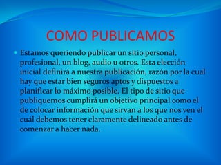 HOSTING Y PÀGINA WEB