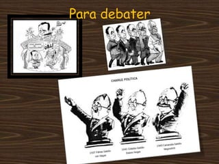 Para debater
 
