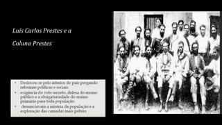 Luís Carlos Prestes e a
Coluna Prestes
 
