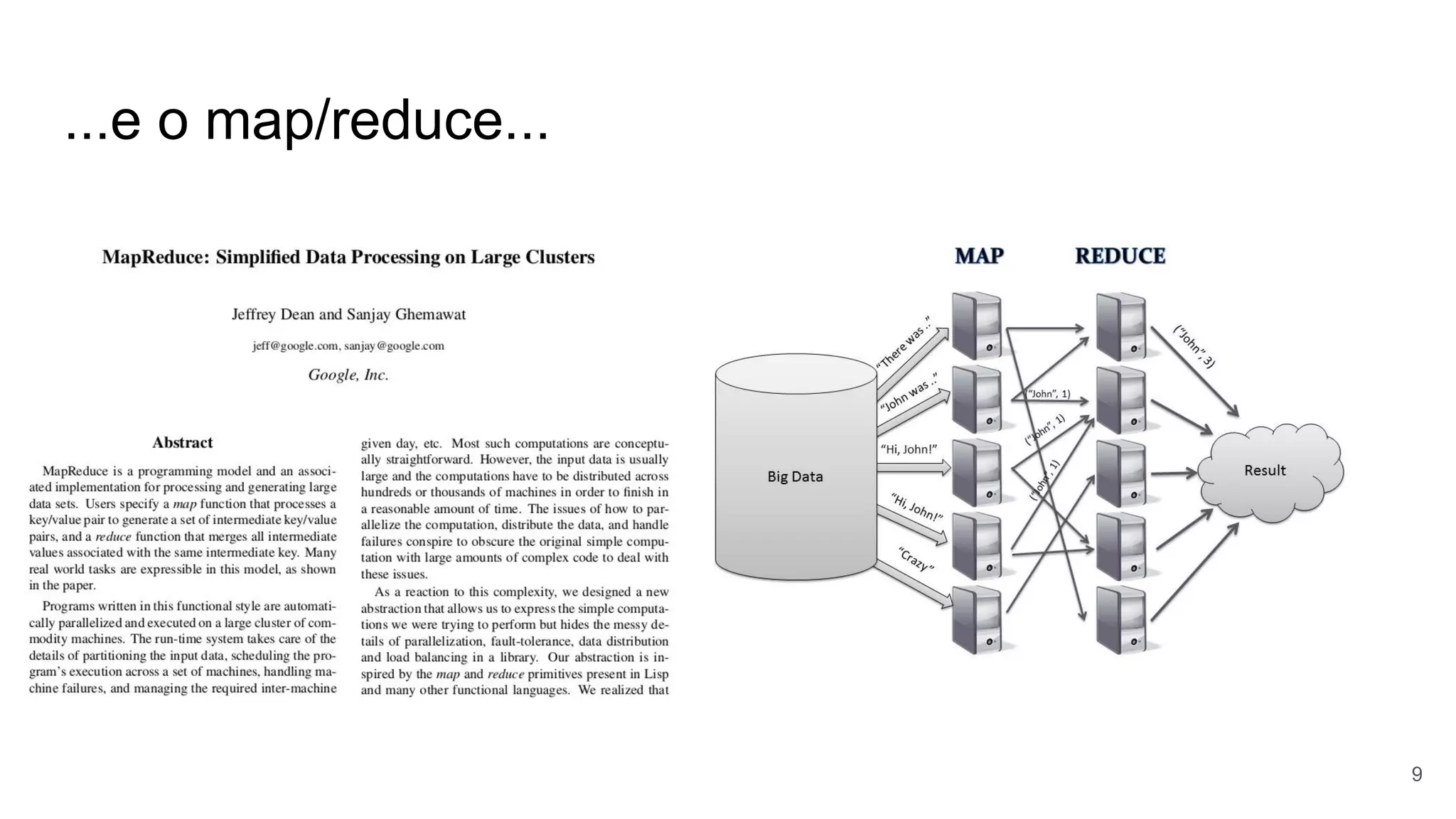 ...e o map/reduce...
9
 