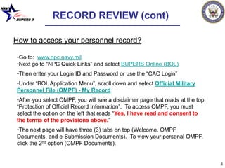 Erb record review and lt bv final 21 apr | PDF