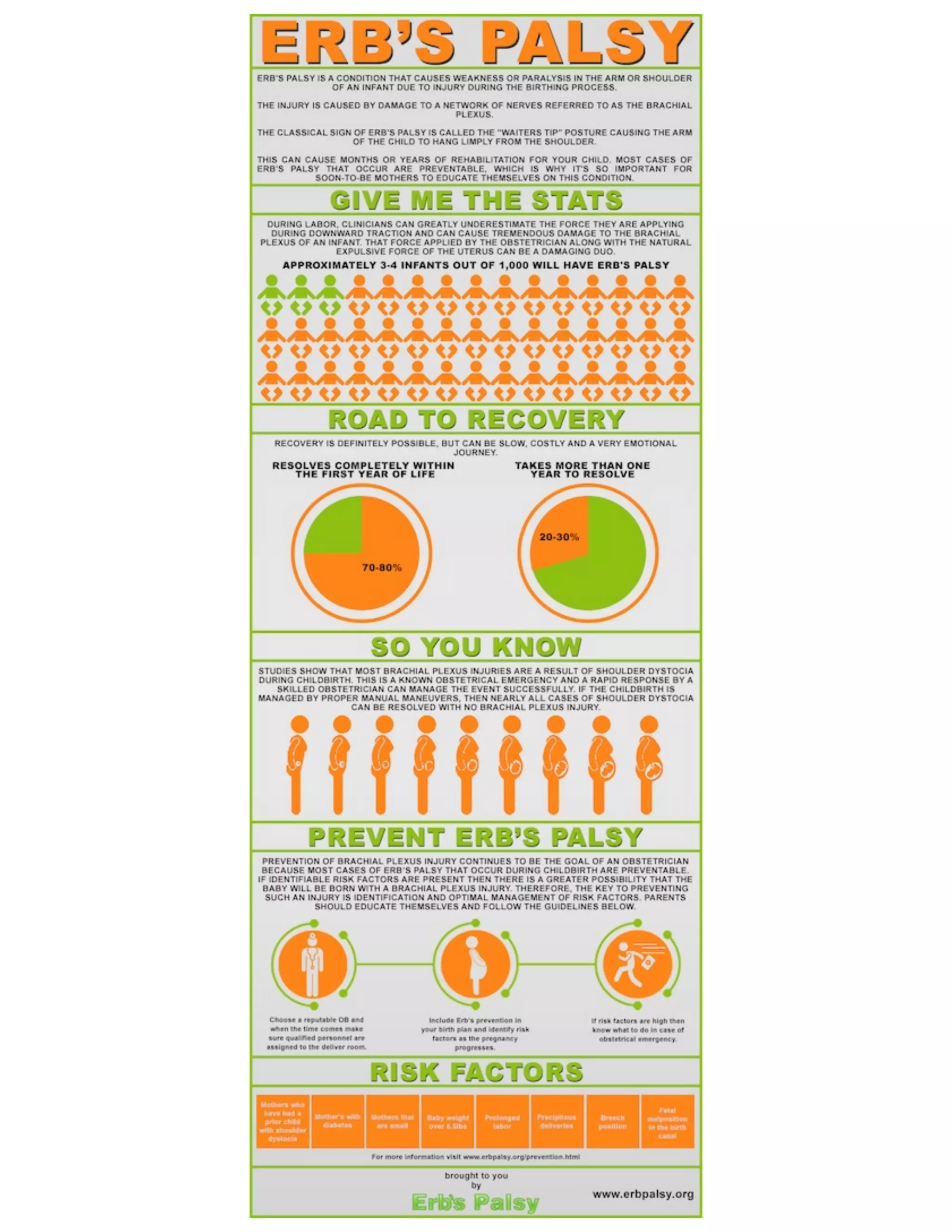 Erb's Palsy Infographic - A Guide to Prevention | PDF