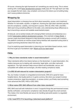 ERC-3643 vs ERC-1400 vs ERC-20 Best Token Standard.pdf