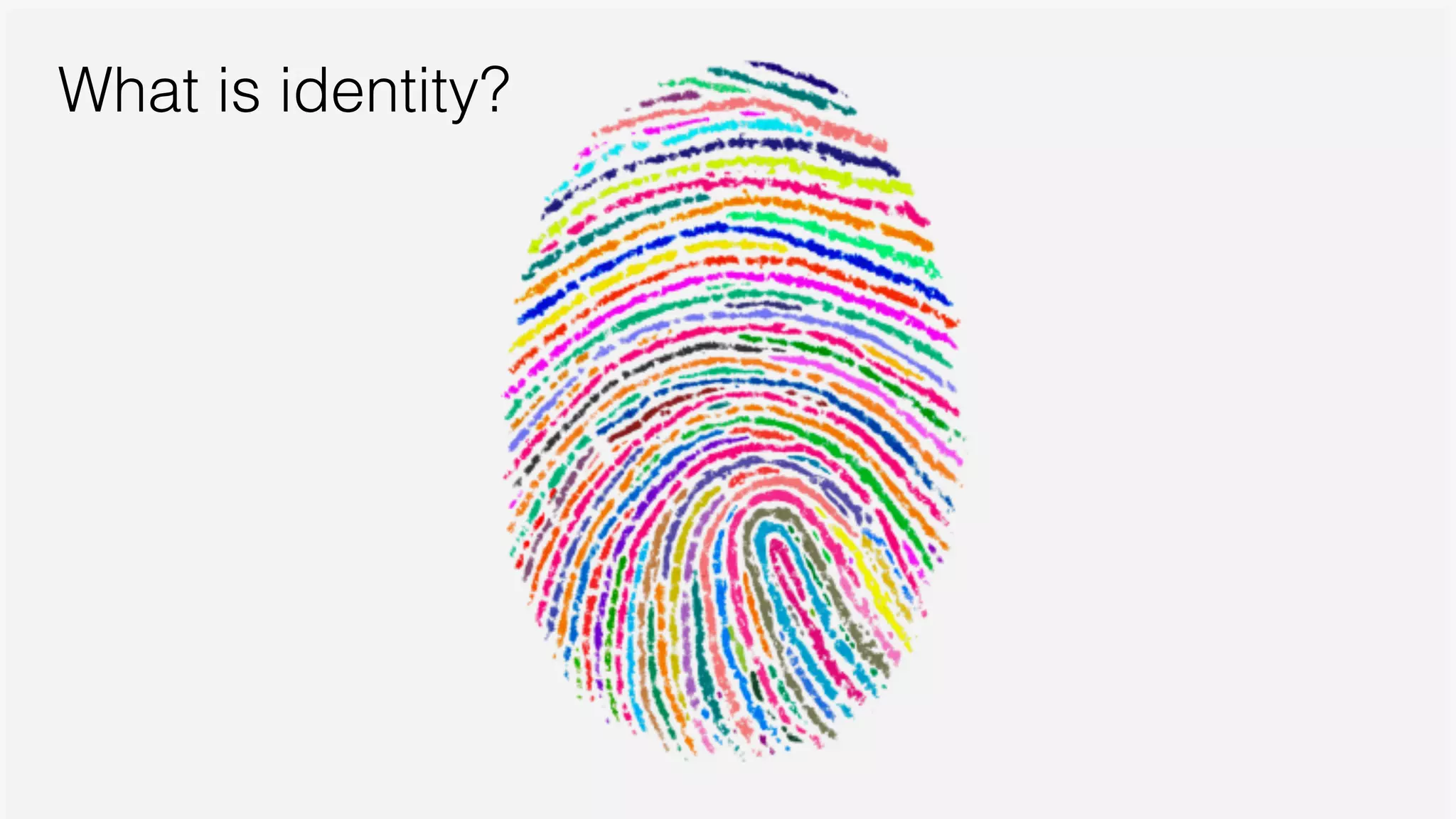 Fabian Vogelsteller, web3.js and Mist Developer, Ethereum 
@feindura
http://frozeman.de/blog
What is identity?
 