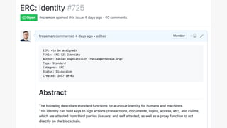 Fabian Vogelsteller, web3.js and Mist Developer, Ethereum 
@feindura
http://frozeman.de/blog
 