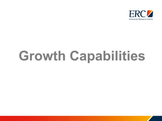 Growth Capabilities
 
