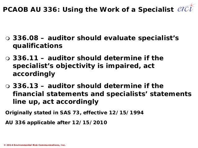 Estimating And Disclosing Environmental Liabilities