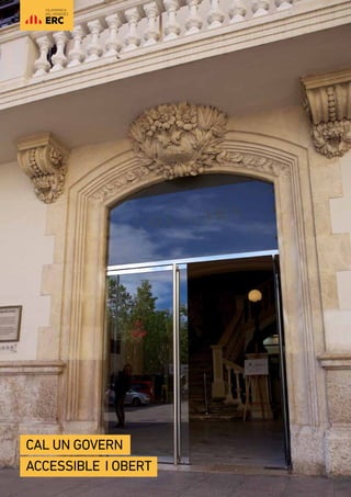 20 |
Cal un govern 	
accessible 	i obert
VILAFRANCA
DEL PENEDÈS
 