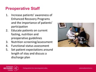 Enhanced Recovery Program Enhanced Recovery Canada Presentation | PPTX