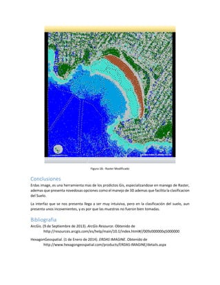 Erdas image 2014, Clasificación Supervisada | PDF