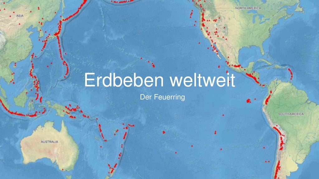 Erdbeben weltweit v001